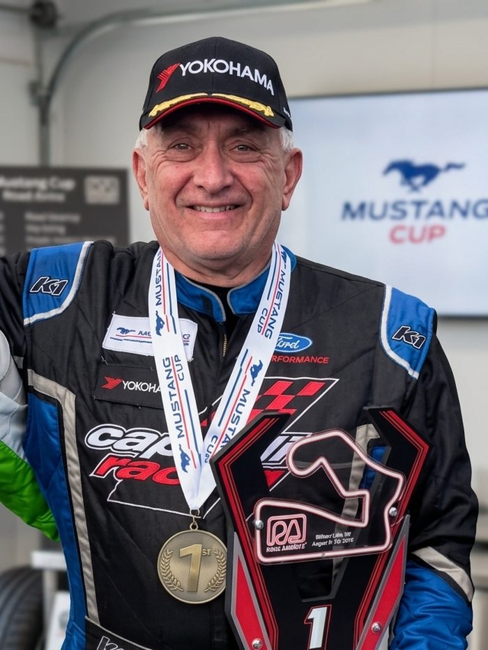 Leo Capaldi, owner, #68 Mustang Dark Horse R