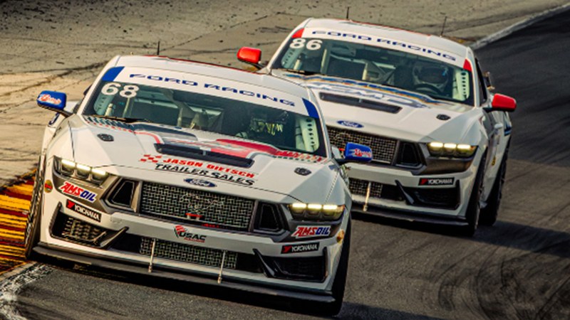 Capaldi Racing Mustang Cup cars #68 and #86 at Road Atlanta