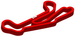 Barber track map